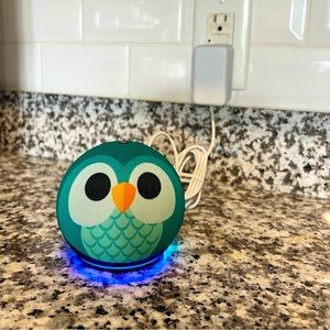 Echo Dot (5th Gen, 2022 release) Kids | Owl | Echo & Alexa